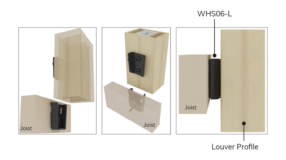 WHS06-L For Vertical Installation